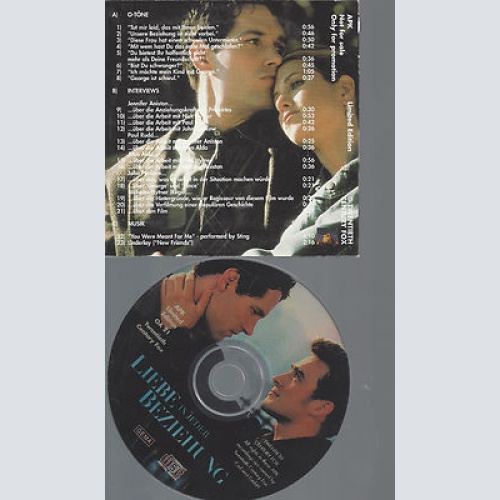CD-PROMO APK-LIEBE IN JEDER BEZIEHUNG--STING