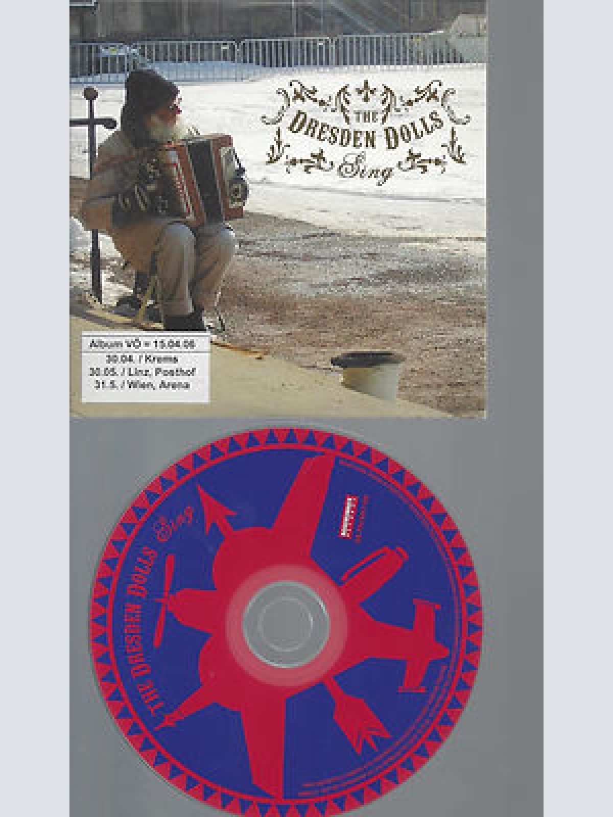 CD-THE DRESDEN DOLLS SING--PROMO