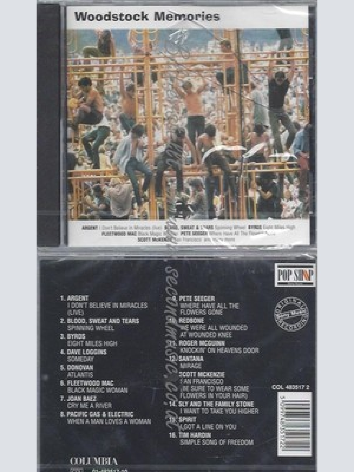 CD--VARIOUS--WOODSTOCK MEMORIES