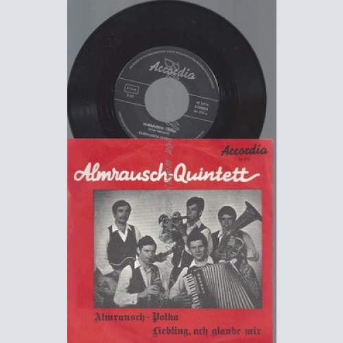 7"/ALMRAUSCH QUINTETT--ALMRAUSCH POLKA