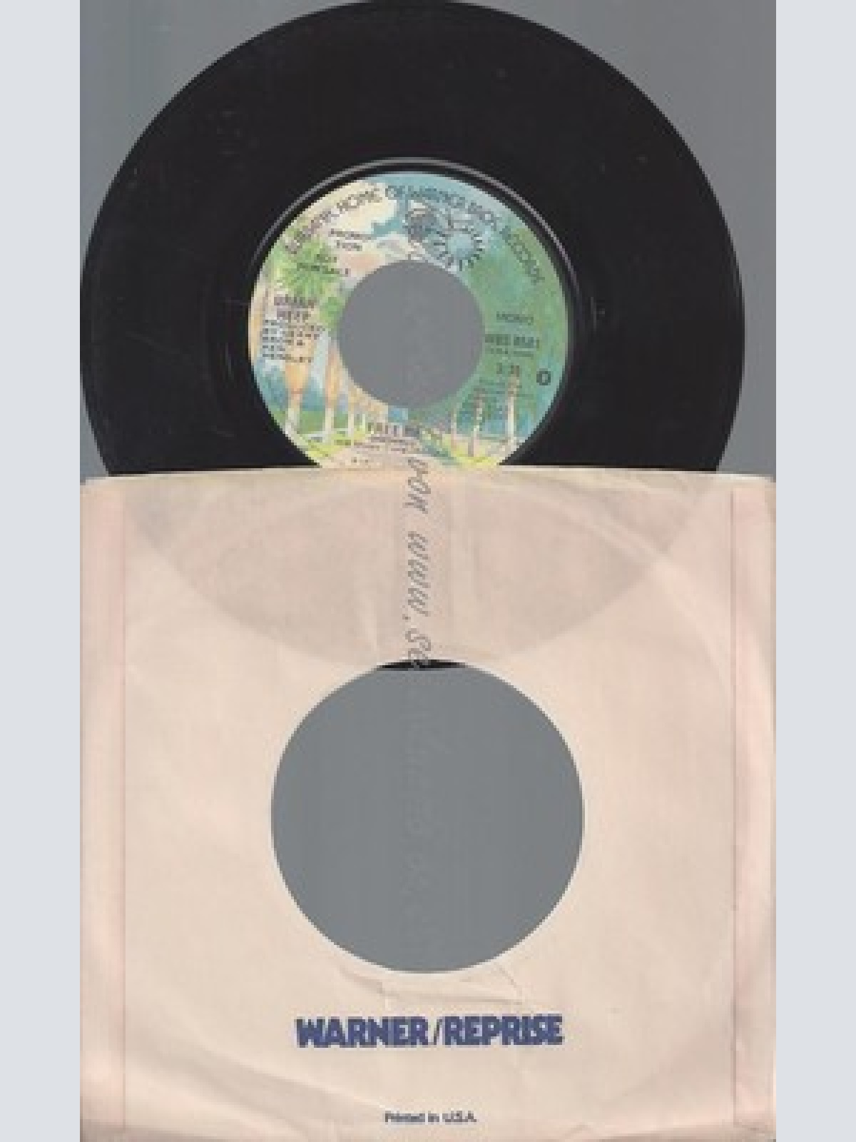 7"/URIAH HEEP FREE ME--PROMOTION