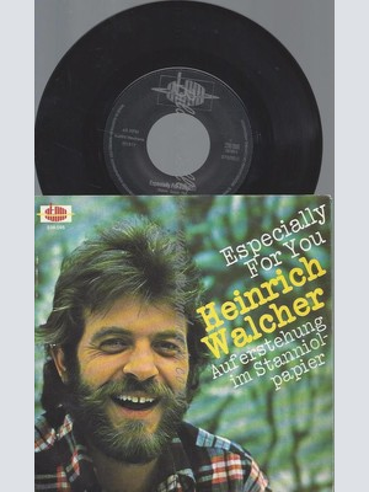 7"/HEINRICH WALCHER ESPECIALLY FOR YOU