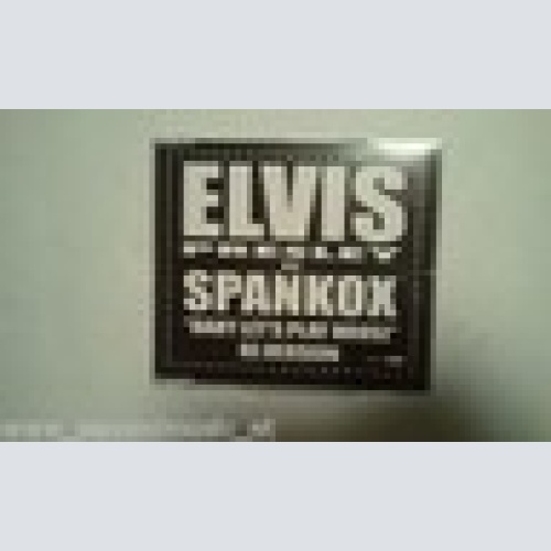 MAXI CD--ELVIS PRESLEY VS SPANKOX-- BABY LET'S PLAY HOUSE--ENHANCED CD--