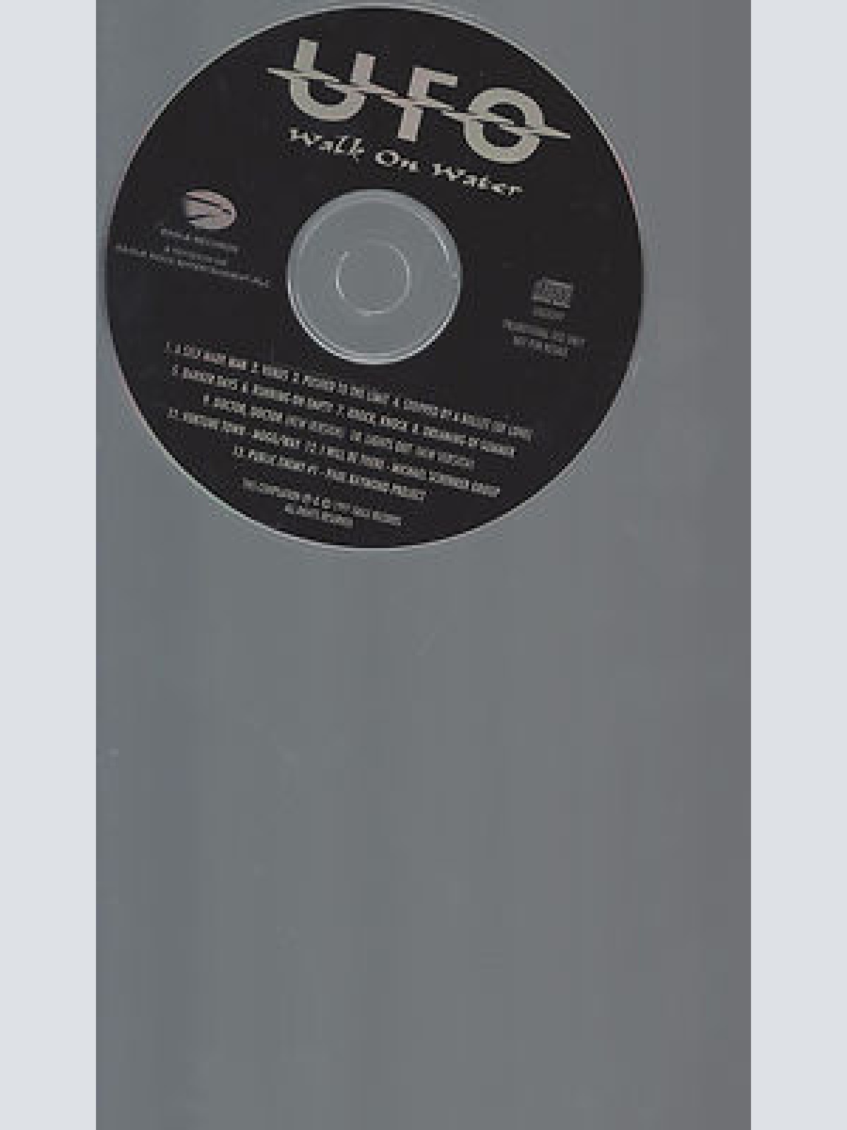 CD--UFO WALK ON WATER--PROMO--NO COVER