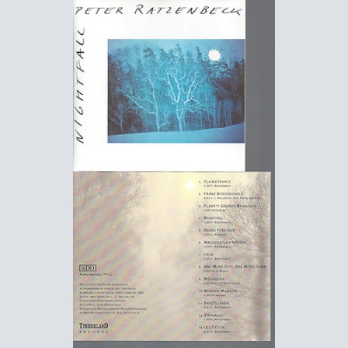 CD-PETER RATZENBECK--NIGHTFALL MIT AUTOGRAMM
