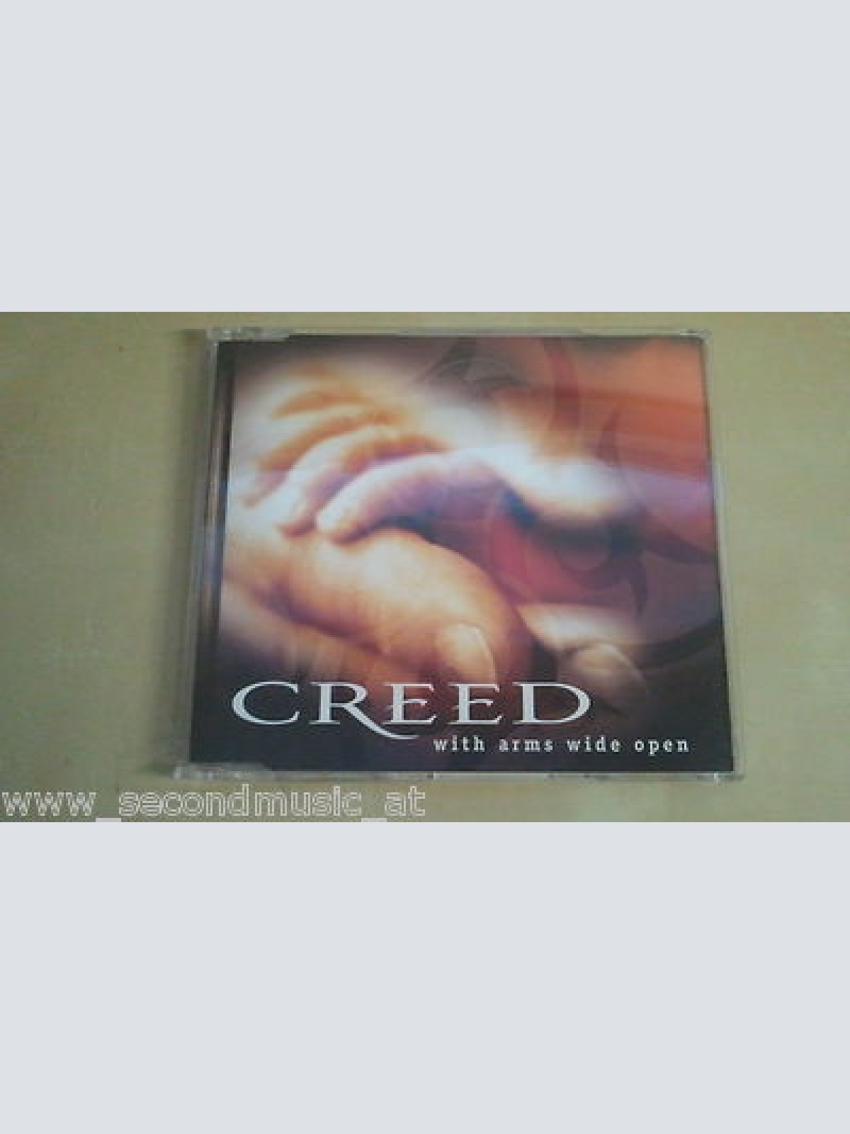 MAXI CD--CREED--WITH ARMS WIDE OPEN------PROMO-2  TRACKS
