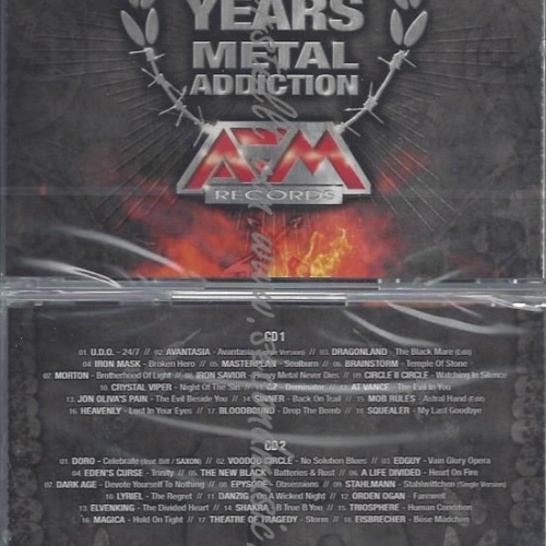 CD--VARIOUS--15 YEARS-METAL ADDICTION| BOX-SET