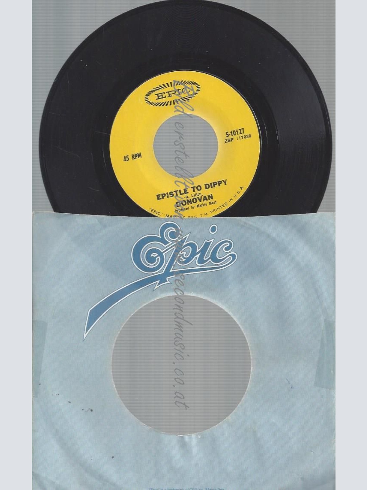 7"  Donovan – Epistle To Dippy