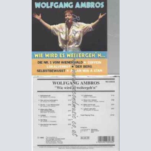 CD--WOLFGANG AMBROS--WIE WIRD ES WEITERGEH´N - ID.  -
