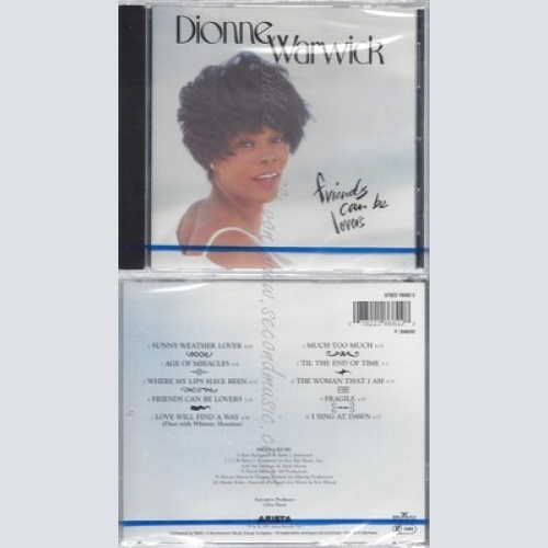 CD--NM-SEALED-DIONNE WARWICK -1985- -- FRIENDS CAN BE LOVERS