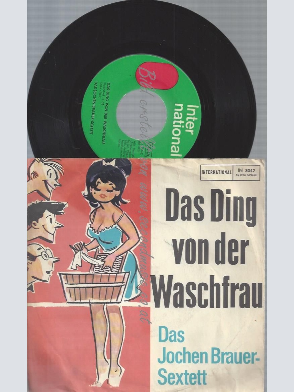 7" DAS JOCHEN BRAUER SEXTETT DAS DING VON DER WASCHFRAU