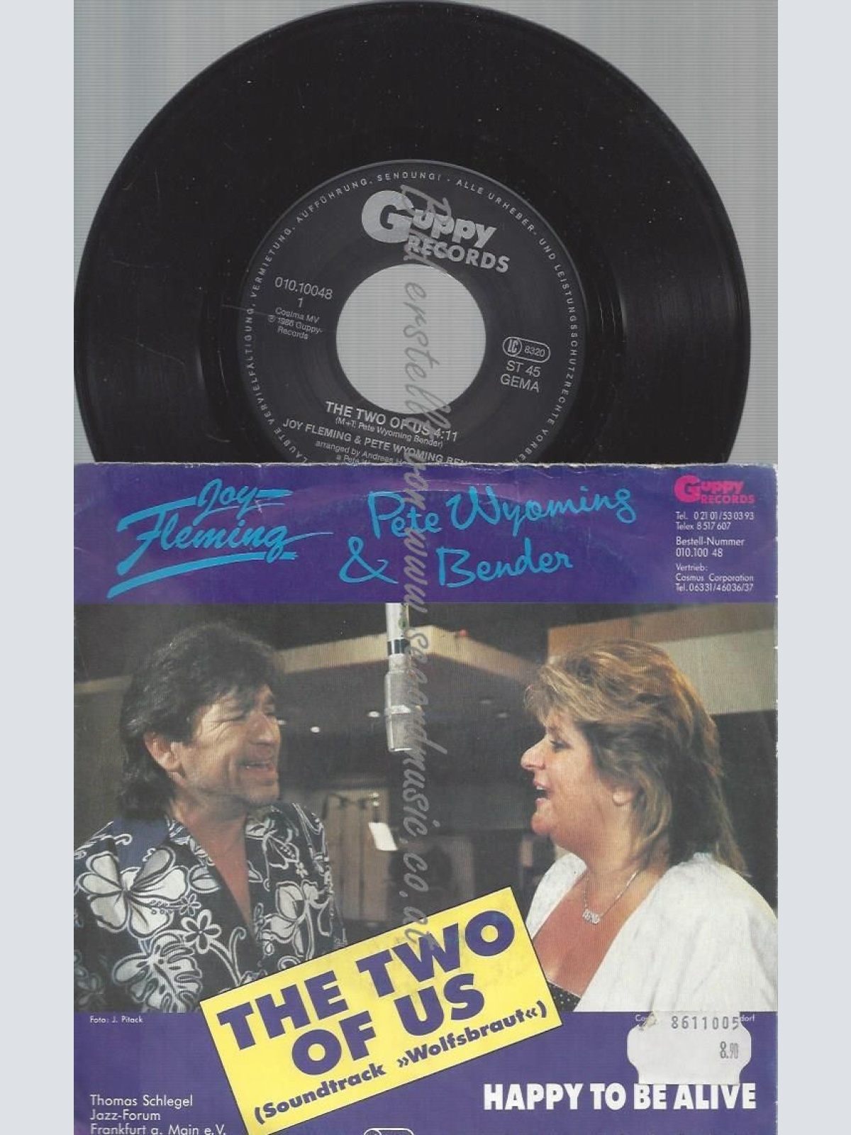 7"  JOY FLEMING PETE WYOMING BENDER THE TWO OF US