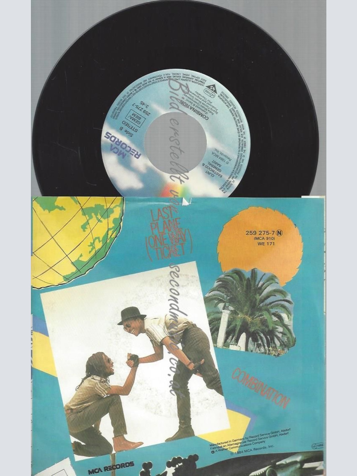 7" Clint Eastwood & General Saint Last Plane