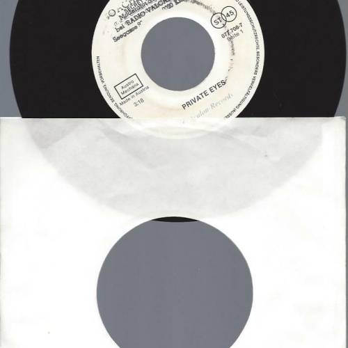 7"  Private Eyes --Secret Shadow