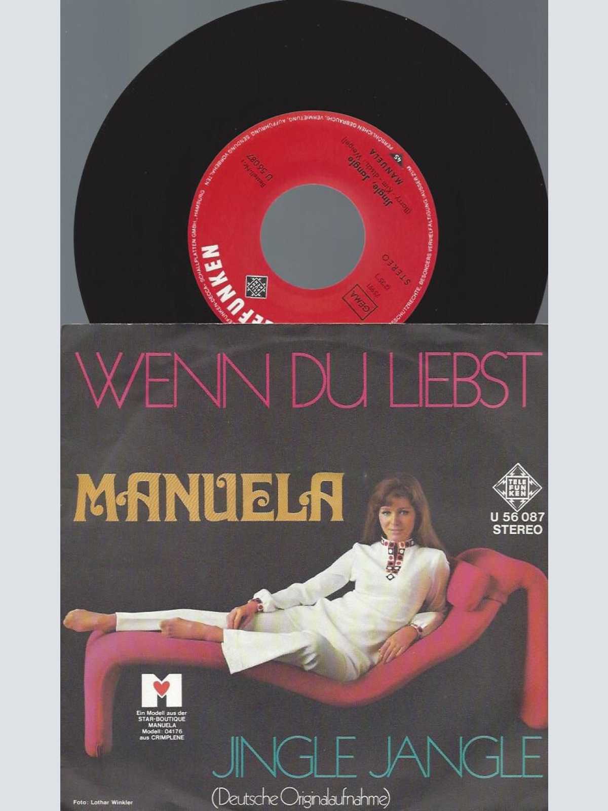 7"  Manuela   – Wenn Du Liebst