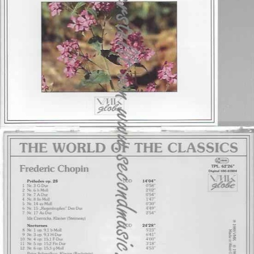 CD--FRDRIC CHOPIN ,  . - NOCTURNES - VALSES - VMK GLOBE