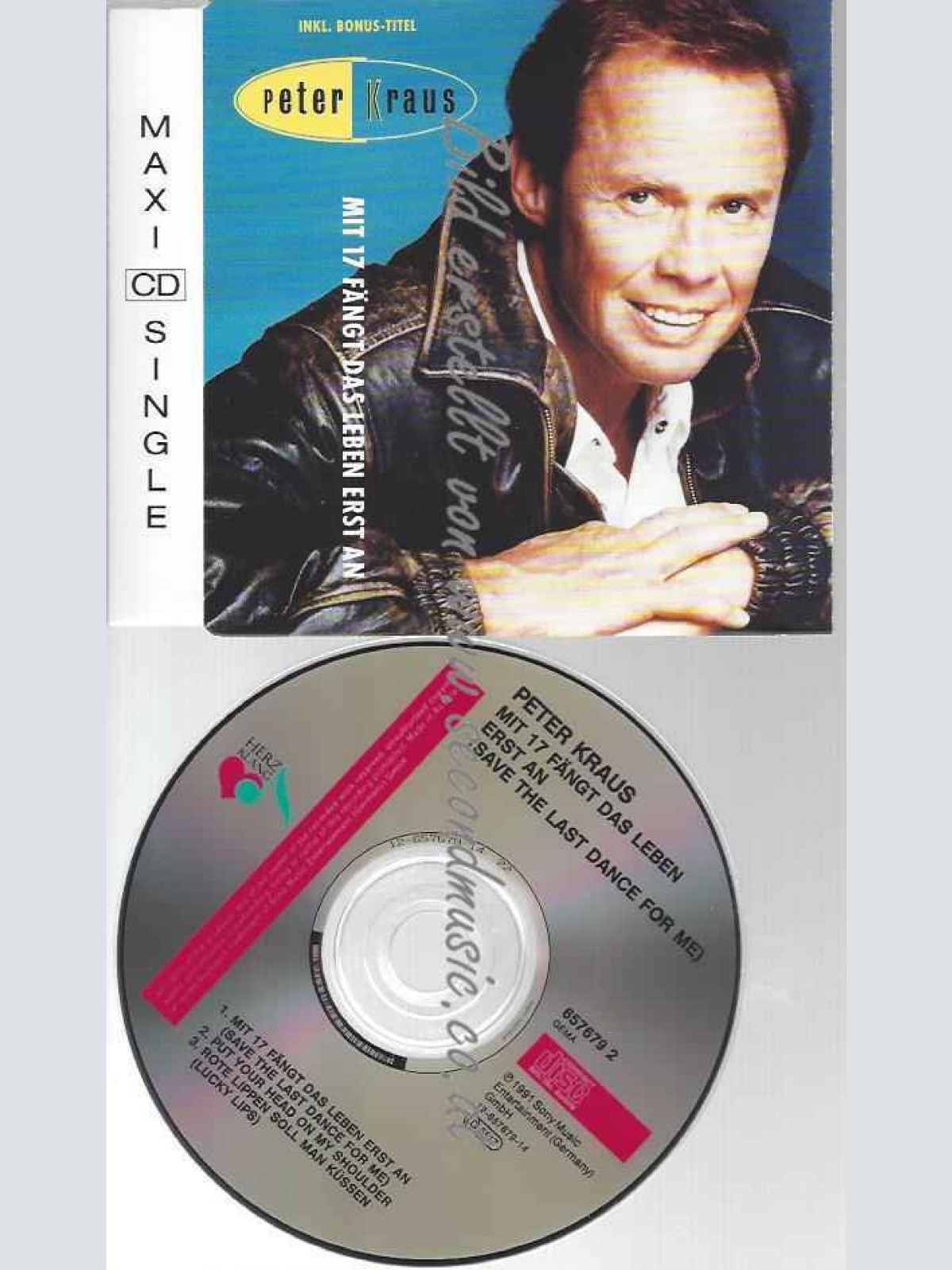 CD--PETER KRAUS--MIT 17  FÄNGT DAS LEBEN ERST AN (