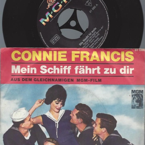 7"  Connie Francis – Die Nacht Ist Mein
