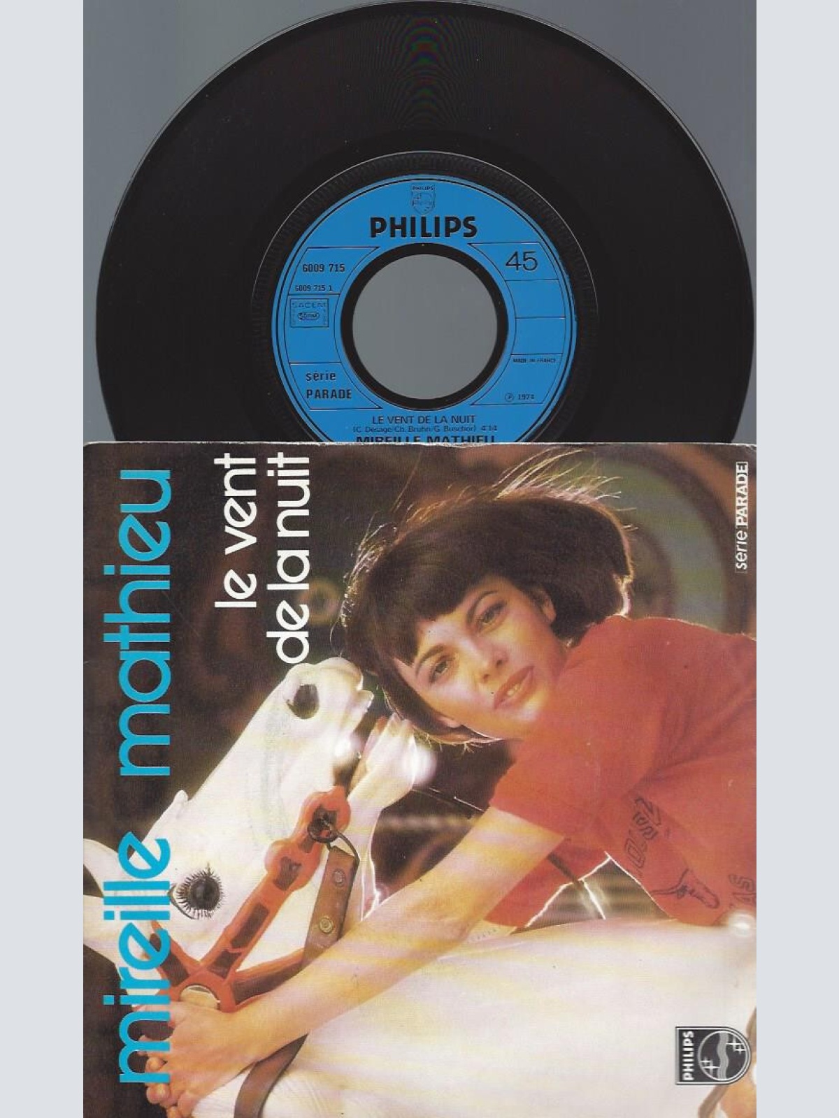 7" Mireille Mathieu – Le Vent De La Nuit