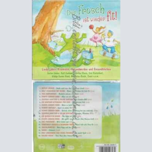 CD--DETLEV JÖCKER, ROLF ZUCKOWSKI, ET AL.--DER FROSCH IST WIEDER FIT