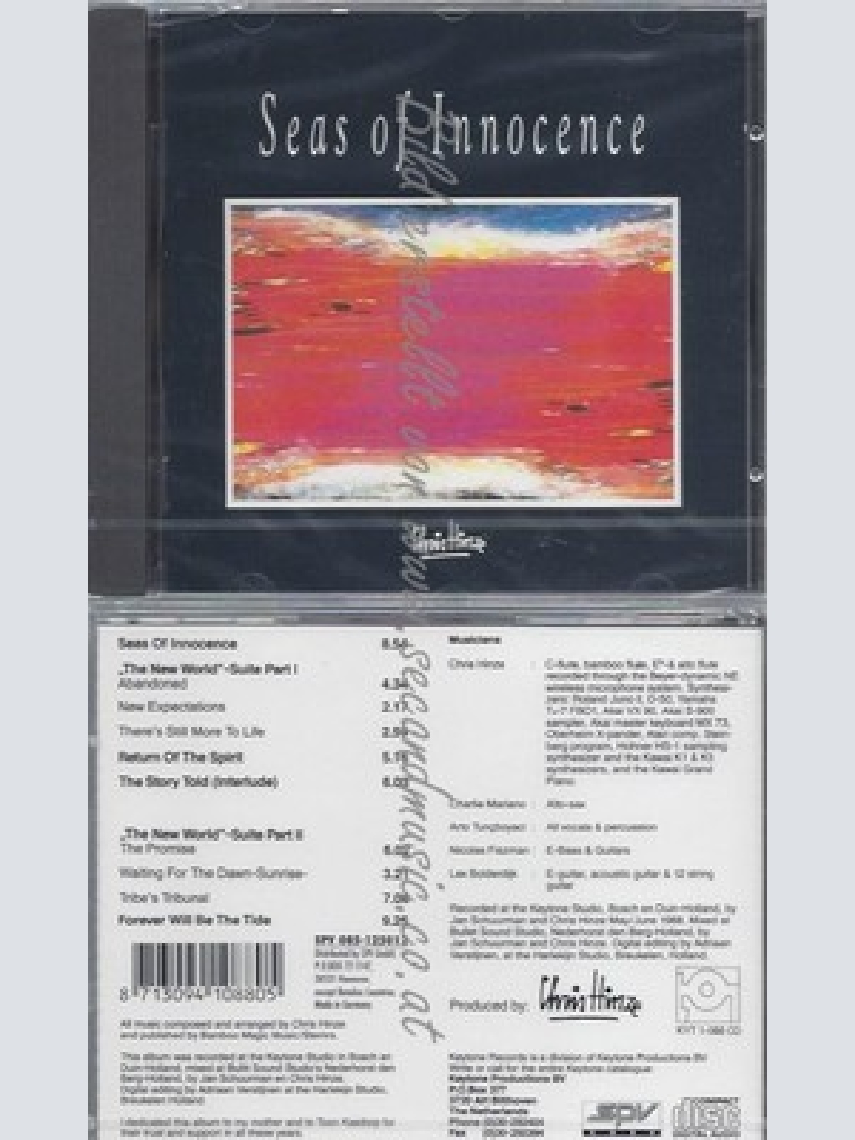 CD--CHRIS HINZE COMBINATION--SEAS OF INNOCENCE