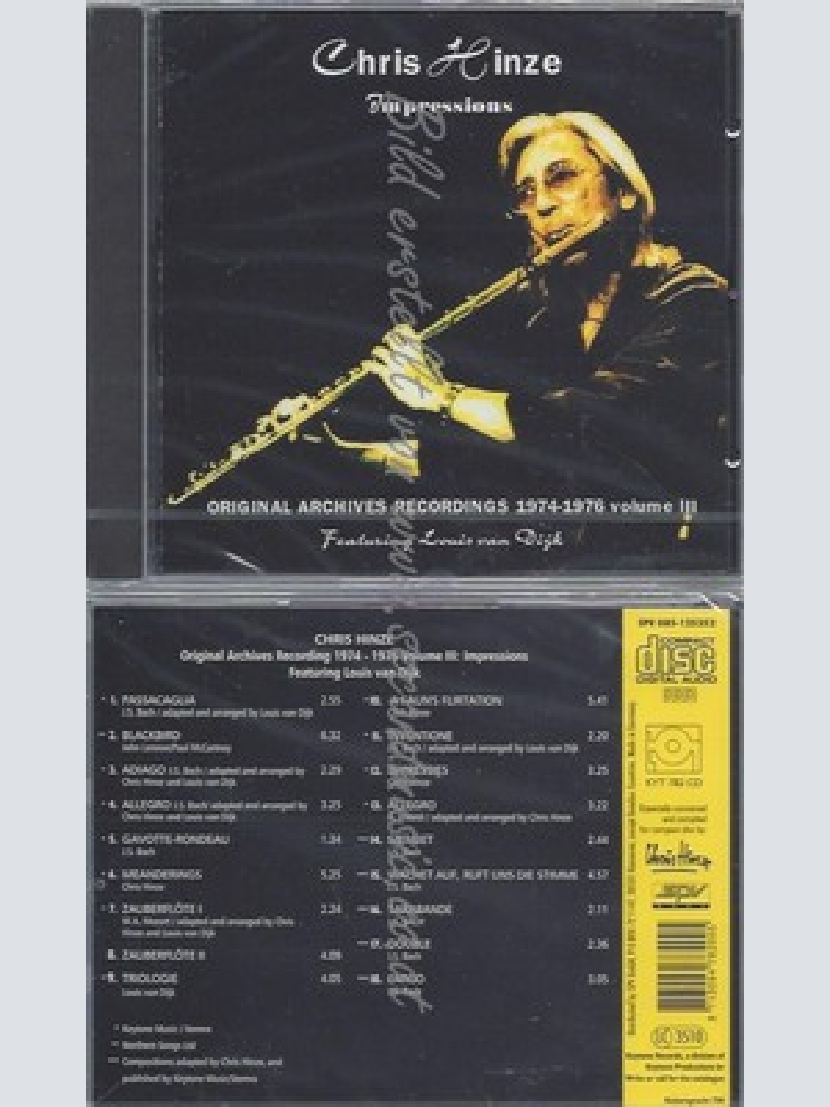 CD--CHRIS HINZE COMBINATION--IMPRESSIONS