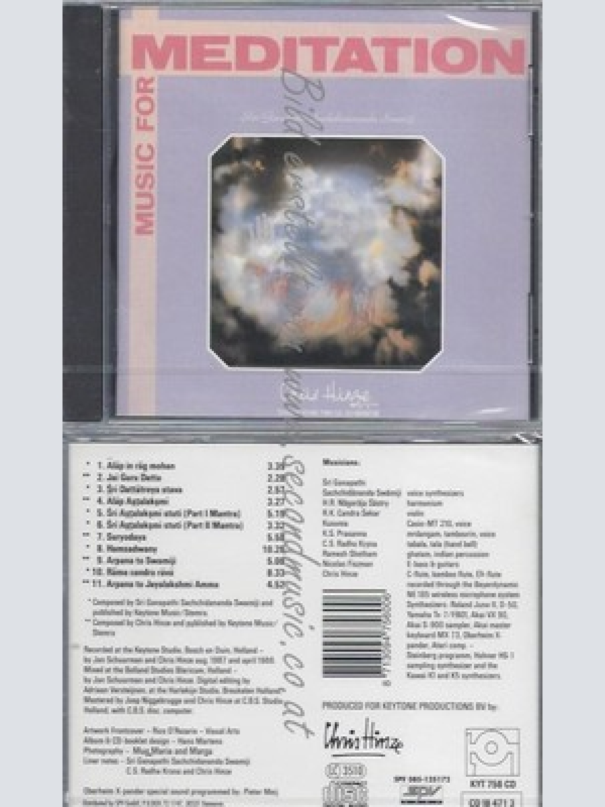 CD--CHRIS HINZE COMBINATION--MUSIC FOR MEDITATION