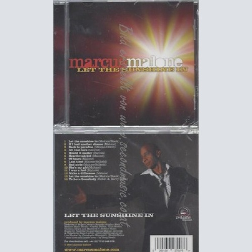 CD--MALONE,MARCUS--LET THE SUNSHINE IN