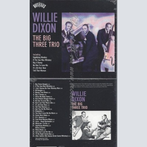 CD--MG/ THE BIG THREE TRIO UND WILLIE DIXON--ROOTS N'BLUES-THE BIG THREE TRIO