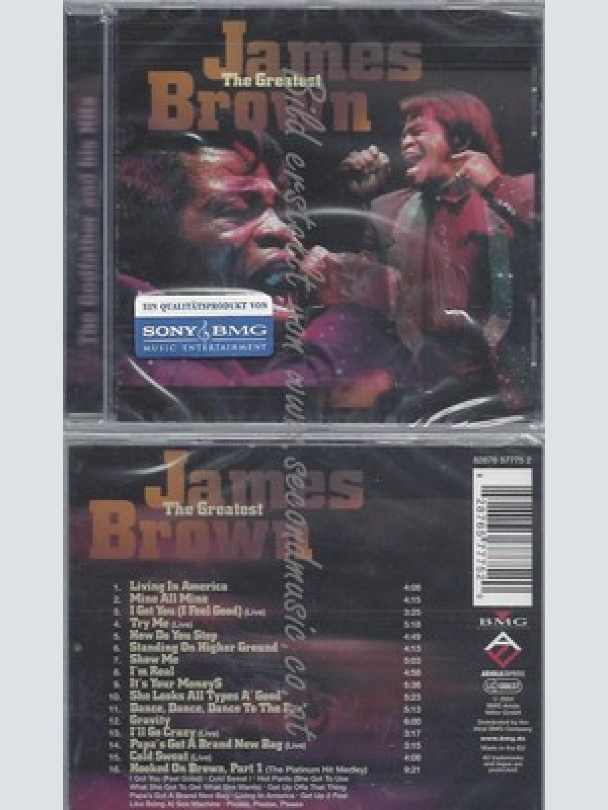 CD--JAMES BROWN--THE GREATEST