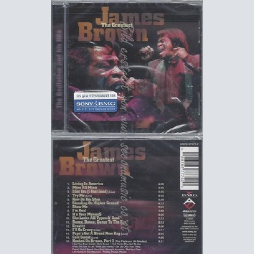 CD--JAMES BROWN--THE GREATEST