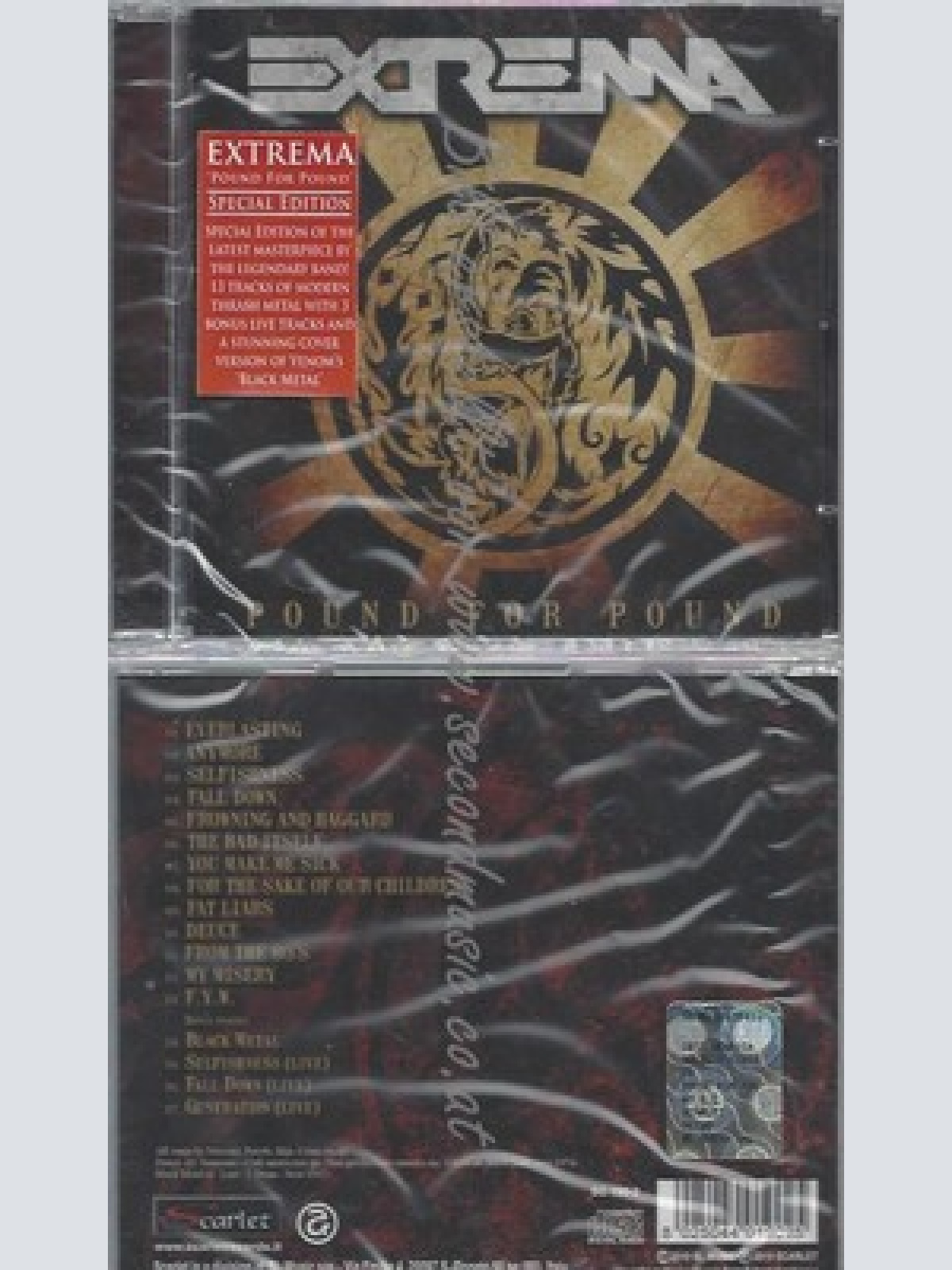CD--EXTREMA--POUND FOR POUND