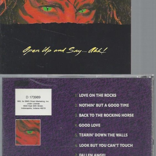 CD--POISON OPEN UP AND SAY AHH // NO BARCODE
