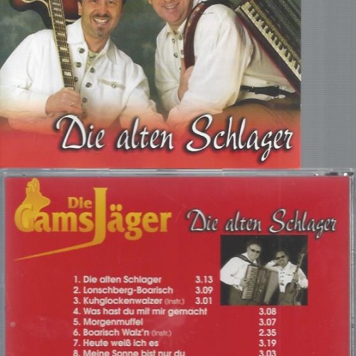 CD--DIE GAMSJÄGER DIE ALTEN SCHLAGER