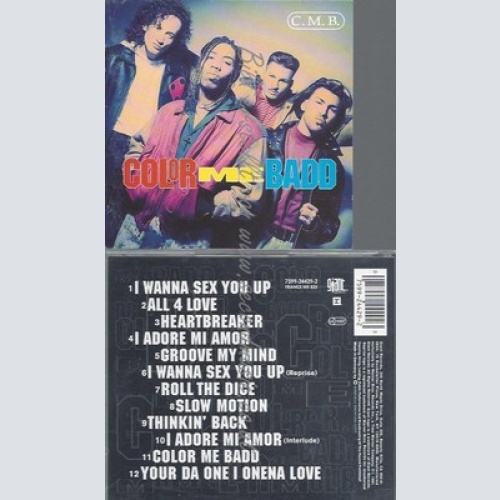 CD--COLOR ME BADD - - - IMPORT -- S. T.