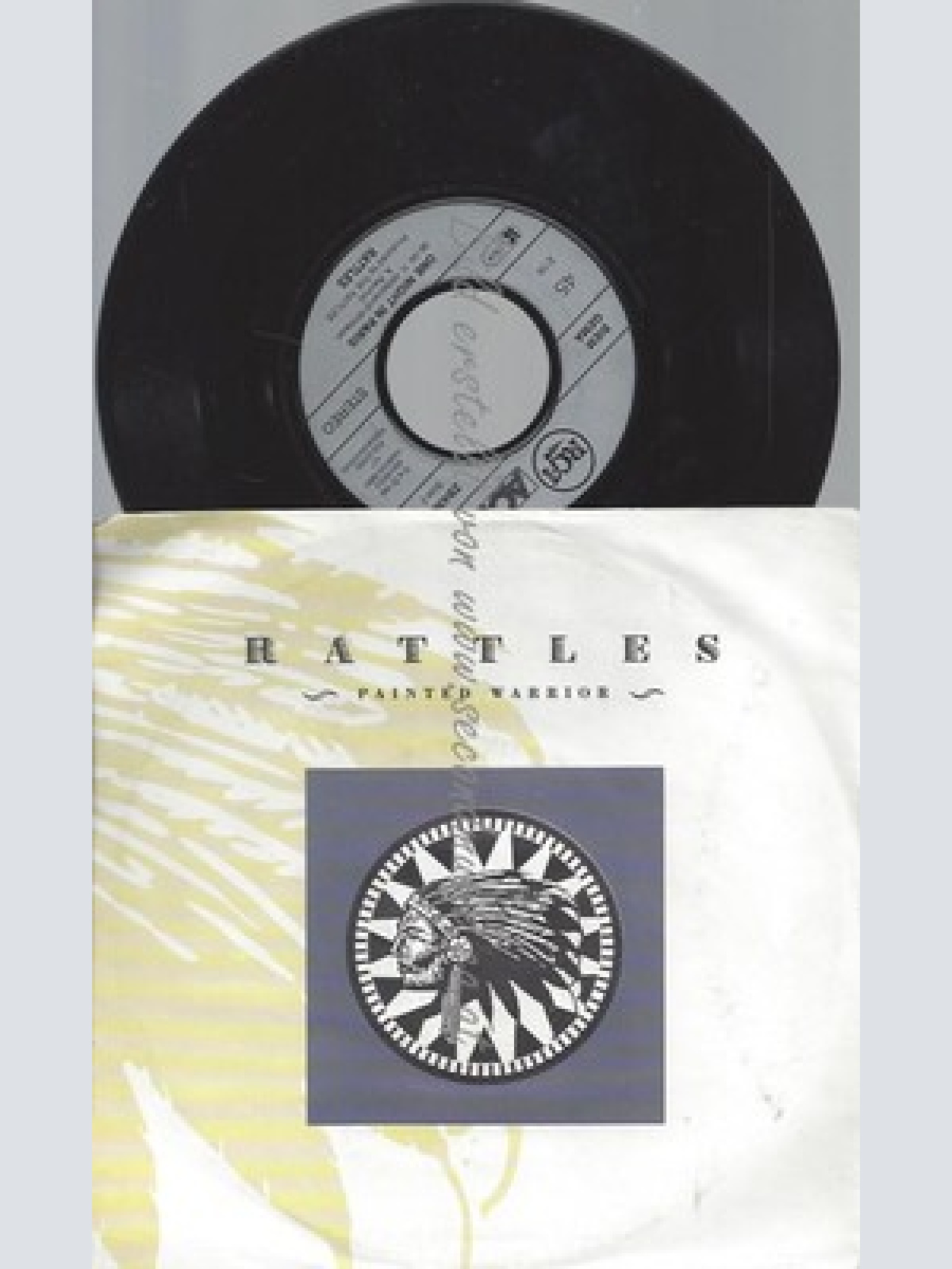 7"--RATTLES--PAINTED WARRIOR