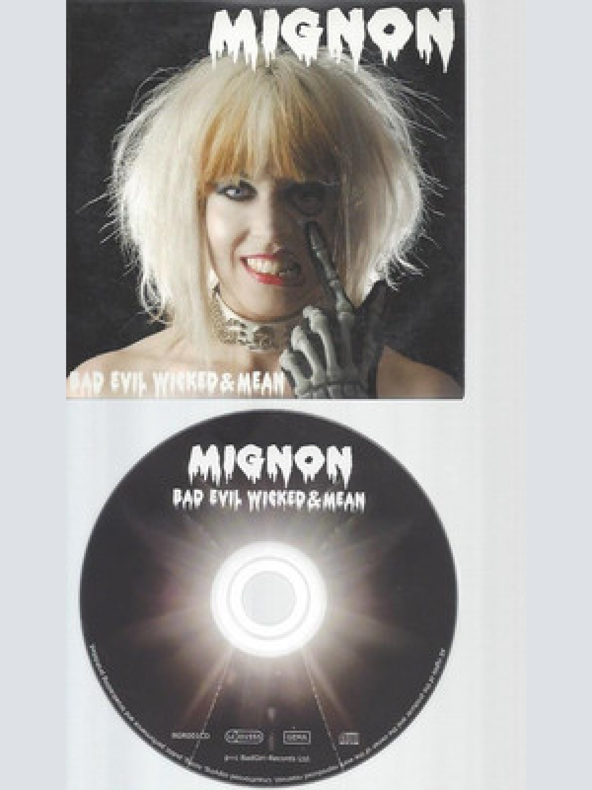 CD-MIGNON BAD EVIL WICKED & MEAN  // PROMO