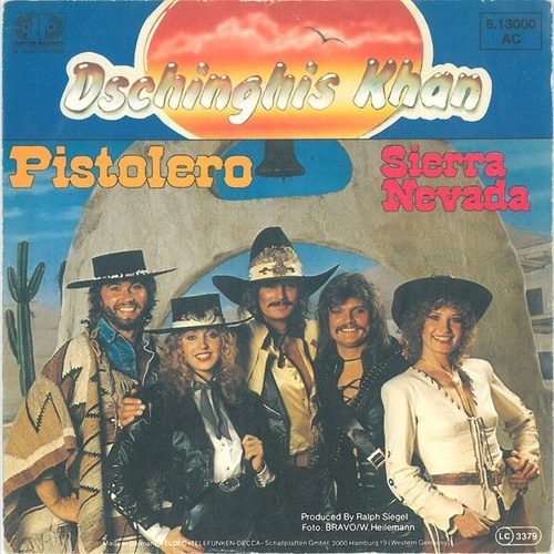 7", Single Dschinghis Khan - Pistolero