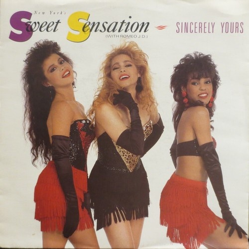 7", Single Sweet Sensation with Romeo J. D. - Sincerely Yours
