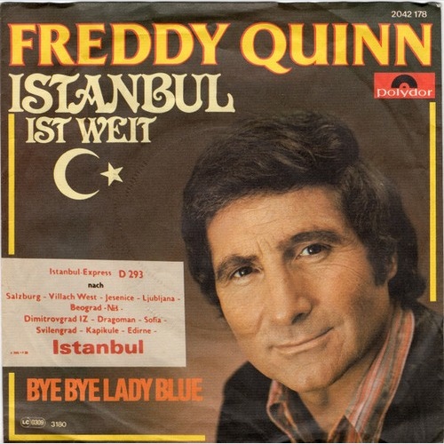 7", Single Freddy Quinn - Istanbul Ist Weit