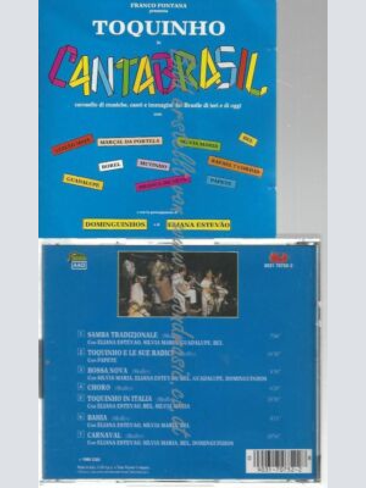 CD--TOQUINHO--    CANTABRASIL -FEAT. ELIANA ESTEVAO,