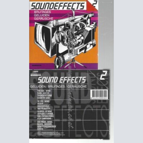 CD--ENVIRONMENTAL & ECOLOGICAL SOU--    SOUND EFFECTS 2 VOL.