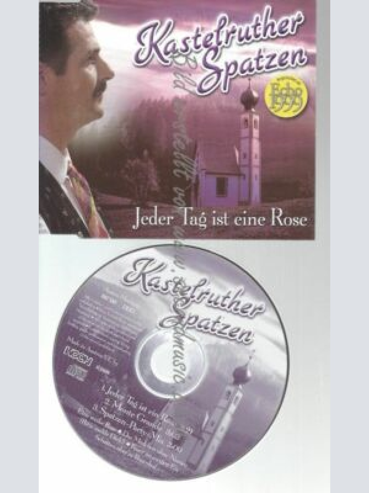 CD--KASTELRUTHER SPATZEN--    JEDER TAG IST EINE ROSE