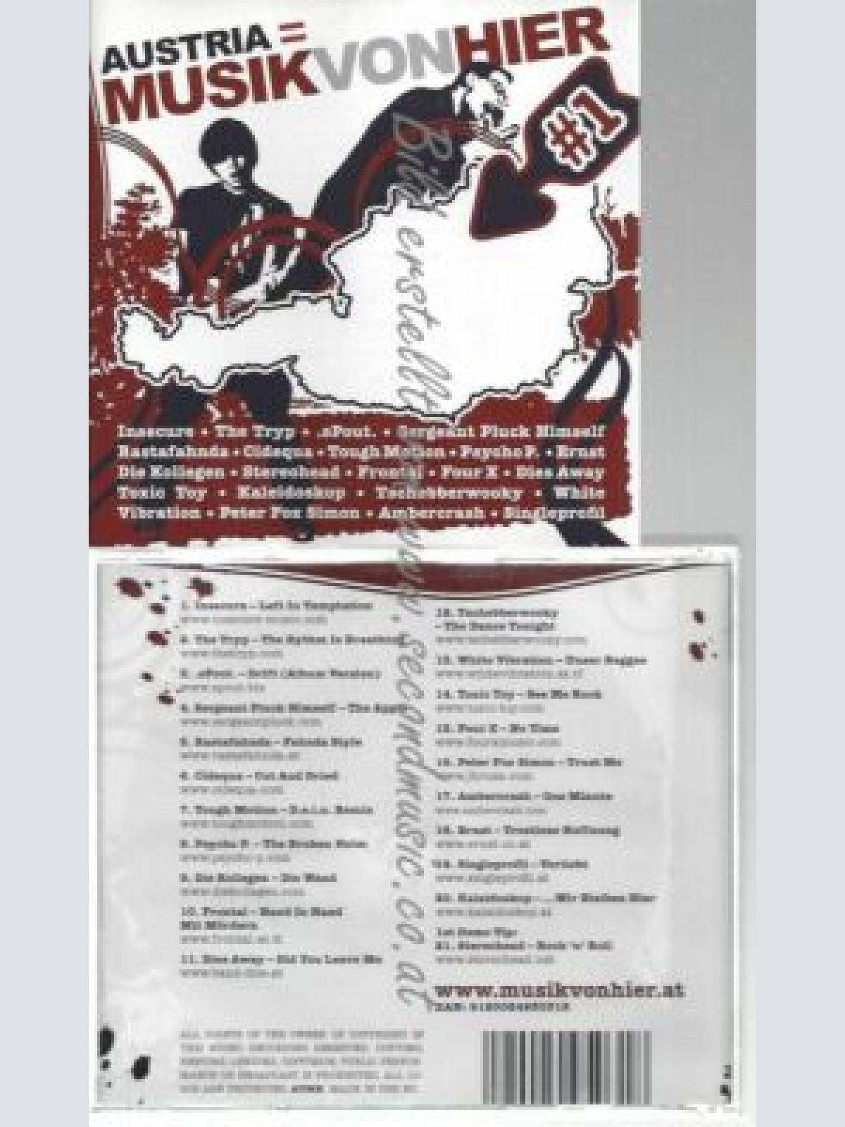 CD--HIER VOL.  - AUSTRIA    / VARIOUS ARTISTS--    MUSIK