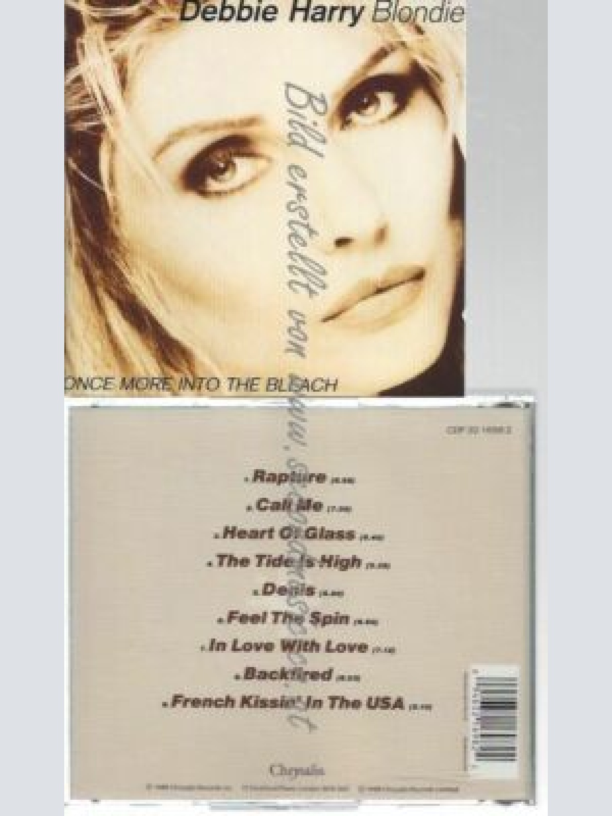 CD--BLONDIE & DEBBIE HARRY--    ONCE MORE INTO THE BLEACH