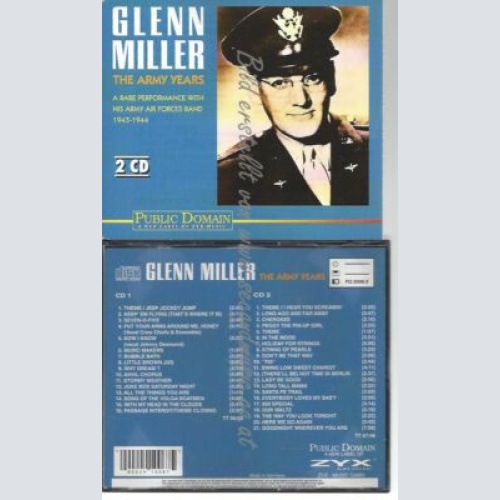 CD--GLENN MILLER--    THE ARMY YEARS | DOPPEL-CD