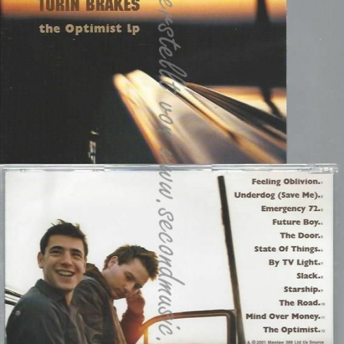CD--TURIN BRAKES | --THE OPTIMIST LP