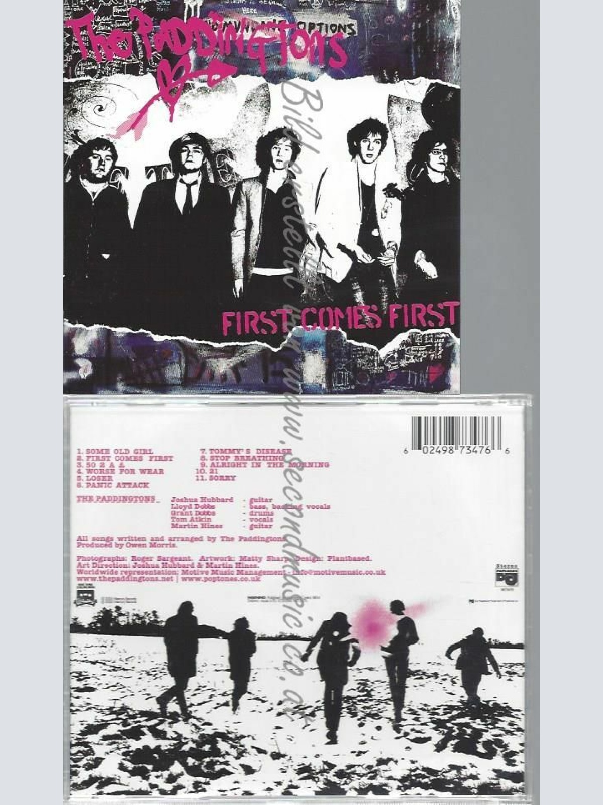 CD--THE PADDINGTONS | --FIRST COMES FIRST