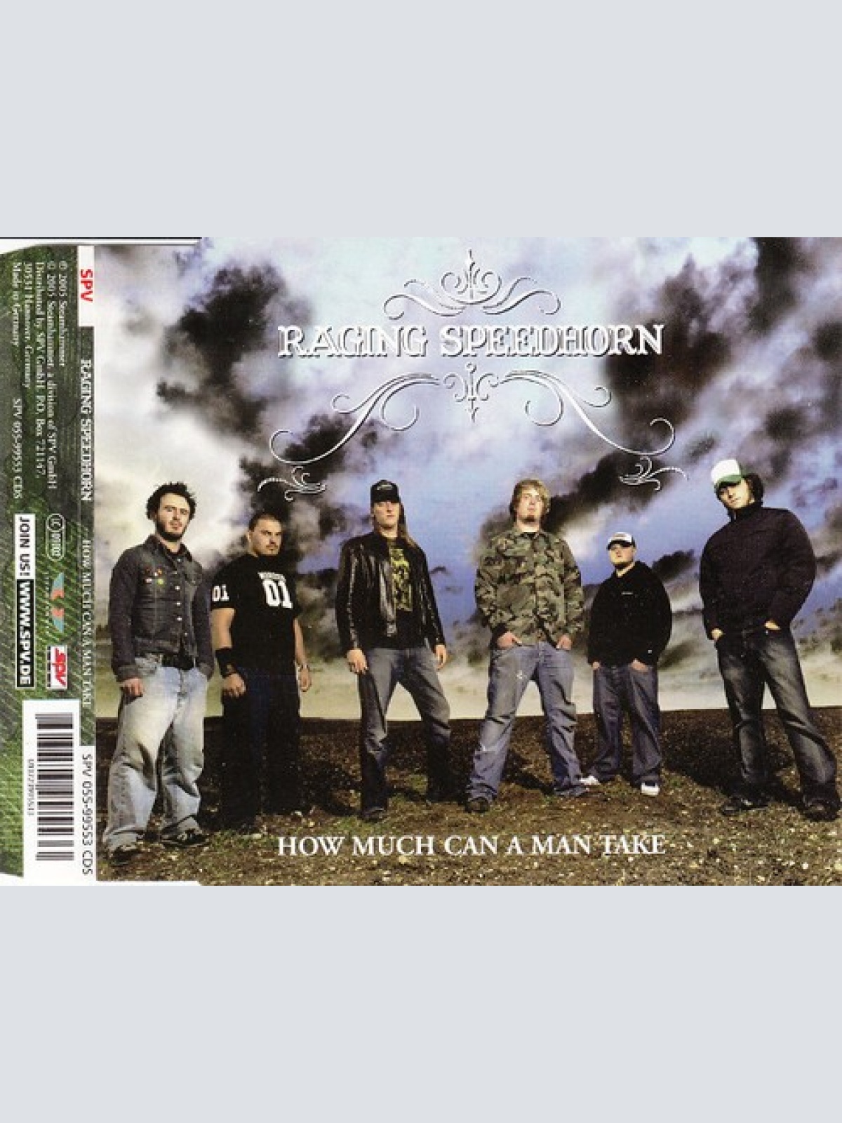 CD, Single Raging Speedhorn - How Much Can A Man Take