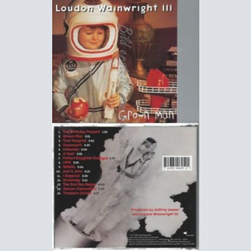 CD--LOUDON WAINWRIGHT III | --GROWN MAN